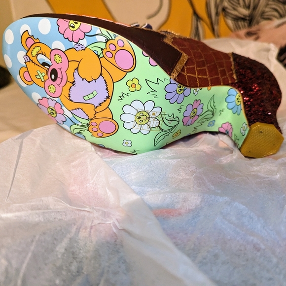 Irregular Choice Feeling Foxy Red Mary Jane Heels - Picture 9 of 10